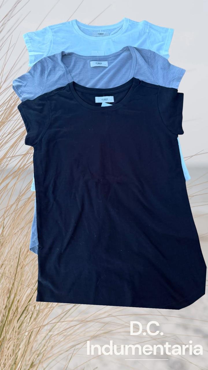 REMERA MANGAS CORTAS